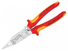 Knipex VDE Multifunctional Installation Pliers with Opening Spring 200mm £64.95